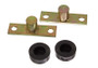 Energy Suspension 66-77 Ford Bronco 4WD Black Tailgate Hinge Bracket & Bushing Set