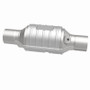 MagnaFlow Univ Cat Conv 2.5in Inlet/Outlet Ctr/Ctr Round 9in Body L x 5.125in W x 13in Overall L