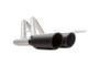 Gibson 11-18 Ram 1500 Big Horn 5.7L 2.25in Cat-Back Dual Sport Exhaust - Black Elite