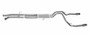 Gibson 08-13 Toyota Tundra Base 5.7L 2.5in Cat-Back Dual Split Exhaust - Black Elite