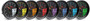 Hd-05 4.5" Gauge Black Bezel  04-17fxd 04-10fxst  04-13flhr