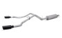 Gibson 19-22 Ford Ranger Lariat 2.3L 2.5in Cat-Back Dual Sport Exhaust - Black Elite