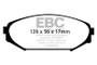 EBC 00-02 Acura MDX 3.5 Yellowstuff Front Brake Pads