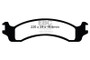 EBC 00-02 Dodge Ram 2500 Pick-up 5.2 2WD (Pad with wear sensor) Greenstuff Front Brake Pads