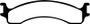 EBC 00-02 Dodge Ram 2500 Pick-up 5.2 2WD Greenstuff Front Brake Pads
