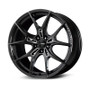 Gram Lights 57FXZ 20x9.5 +25 5x120 Super Dark Gunmetal and Machining Rim Edge DC Wheel
