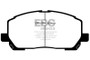 EBC 00-03 Toyota Highlander 2.4 2WD Yellowstuff Front Brake Pads