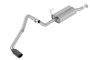 Borla 05-19 Nissan Frontier 4.0L V6 AT/MT Regular Cab S-type Exhaust (2wd/4wd) - Black Chrome Tip