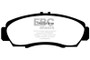 EBC 01-03 Acura CL 3.2 Redstuff Front Brake Pads