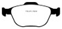 EBC 02-04 Ford Focus 2.0 SVT Redstuff Front Brake Pads