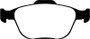 EBC 02-04 Ford Focus 2.0 SVT Yellowstuff Front Brake Pads