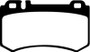 EBC 03-06 Mercedes-Benz CL55 AMG 5.4 Supercharged Yellowstuff Rear Brake Pads