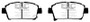EBC 03-07 Scion XA 1.5 Yellowstuff Front Brake Pads