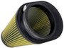 Airaid Universal Air Filter - Cone 6in Flange x 10-3/4x7-3/4in B x 7x4in T x 9in H - Synthaflow