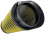 Airaid Universal Air Filter - Cone 6in Flange x 10-3/4x7-3/4in B x 4in T x 9in H - Synthaflow