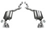 Corsa 2018-2023 Ford Mustang GT Convertible Sport Axle-Back Exhaust w/ 4in Tips