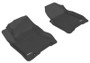 3D MAXpider 2008-2013 Nissan Rogue Kagu 1st Row Floormat - Black