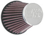 K&N Universal Clamp-On Air Filter 2-1/8in Flange 3-1/2in Base 2in Top 4in Height