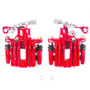 Power Stop 98-01 Audi A4 Rear Red Calipers w/Brackets - Pair
