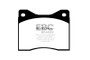 EBC 96-00 Ac Ace 5.0 Greenstuff Front Brake Pads