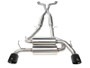 aFe Takeda 2-1/2 in 304 SS Cat-Back Exhaust System Infiniti G37 08-13/Q60 14-15 V6-3.7 w/ Black Tips