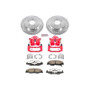 Power Stop 04-09 Cadillac XLR Rear Z26 Street Warrior Brake Kit w/Calipers