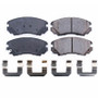 Power Stop 07-10 Hyundai Elantra Front Z17 Evolution Ceramic Brake Pads w/Hardware