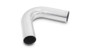 Vibrant 3in O.D. Universal Aluminum Tubing (120 degree Bend) - Polished