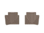 WeatherTech 07+ Nissan Versa Rear Rubber Mats - Tan