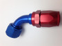Fragola -12AN Fem x -16AN Hose 60 Degree Expanding Hose End - Blue/Red