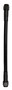 Fragola -8AN Ext Black PTFE Hose Assembly Straight x Straight 48in