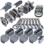 Eagle Chevrolet 350 Small Block 2pc Seal Street & Strip Rotating Assembly Kit 3.75in Stroke