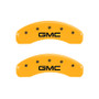 MGP 4 Caliper Covers Engraved Front & Rear MGP Black finish silver ch