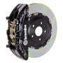Brembo 05-08 LR3/05-13 Range Rover Sport Fr GT BBK 6Pist Cast 2pc 380x34 2pc Rotor Slot Type1-Black