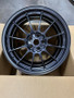 Enkei NT03+M 18x9.5 5x114.3 27mm Offset 72.6mm Bore Gunmetal Wheel *MOQ 40