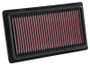 K&N 2014-2016 Hyundai i20 L4-1.4L DSL Replacement Drop In Air Filter