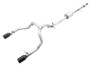 AWE Tuning 4th Gen GM 1500 5.3L 0FG Cat-Back Dual Side Exit (Flat Bumper) - Diamond Tips