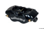 Wilwood Caliper-Forged Dynalite w/Dust Seal-Black 1.38in Pistons .81in Disc