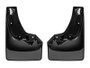 WeatherTech 2019+ Chevrolet Silverado 1500 Crew Cab No Drill MudFlaps - Black