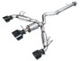 AWE Tuning 2023+ Toyota GR Corolla Track Edition Exhaust - Diamond Black Tips