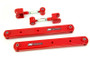 UMI Performance 68-72 GM A-Body Rear Control Arm Kit Fully Boxed Lowers Adjustable Uppers