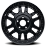 Dirty Life 9314 Canyon Race 17x9 / 8x165.1 BP / -12mm Offset / 130.8mm Hub Matte Black Wheel