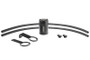 Corsa 1/2in Universal 3 oz Aluminum Oil Catch Can with Mounting Brackets
