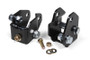 JKS Manufacturing 18-21 Jeep Wrangler JL/20-21 Gladiator JT Shock Relocation Brackets - Front