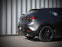 aFe 19-22 Mazda 3 L4 2.5L Takeda 3in to 2-1/2in 304 Stainless Steel Axle-Back Exhaust w/Polished Tip