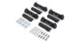 Rhino-Rack Quick Mount Leg Base & Cover w/Hardware - 4 pcs
