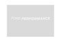 Ford Racing Ford Performance Bronco Windshield Banner - White