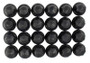 Ford Racing M14 x 1.5 Black Lug Nut - Set of 24
