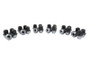 Ford Racing M14 x 1.5 Black Lug Nut - Set of 24