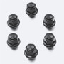 Ford Racing M14 x 1.5 Black Lug Nut - Set of 6